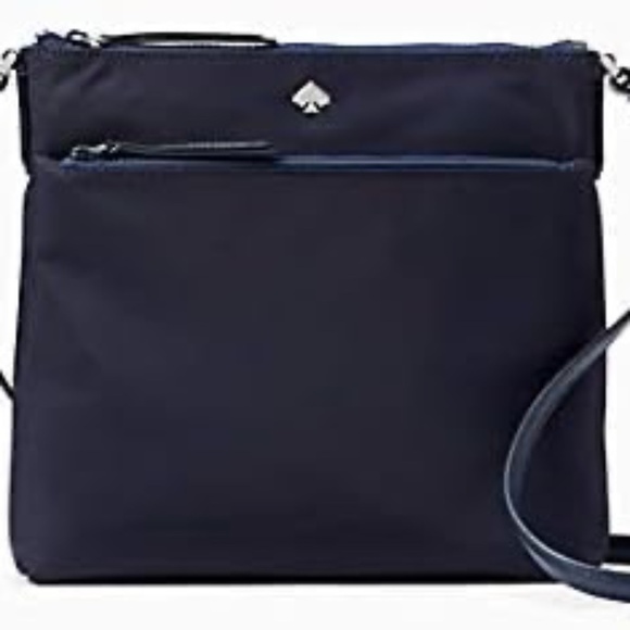 Kate Spade New York Jae Nylon Flat Leather Strap Crossbody Bag - Picture 16 of 17